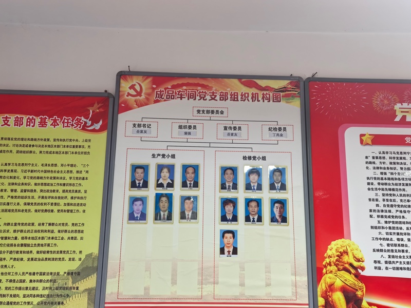 党支部组织机构图