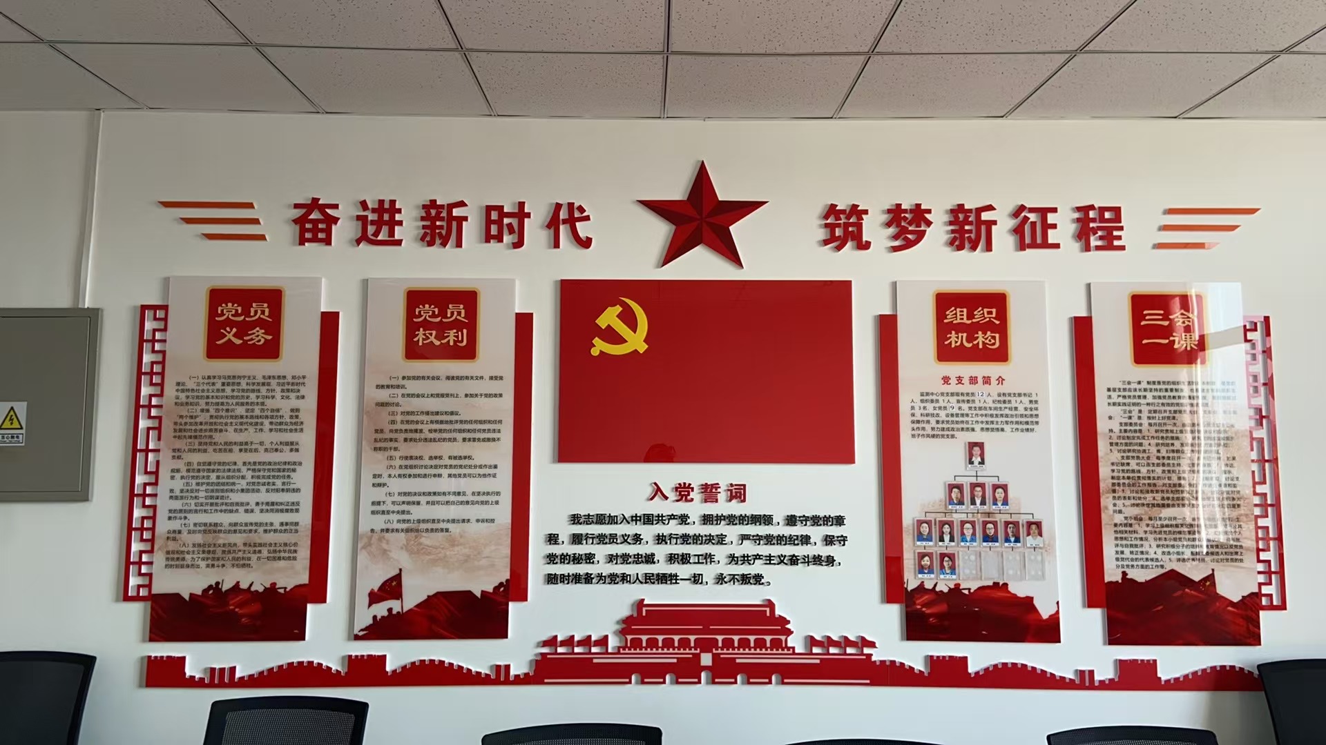 监测中心党员活动室