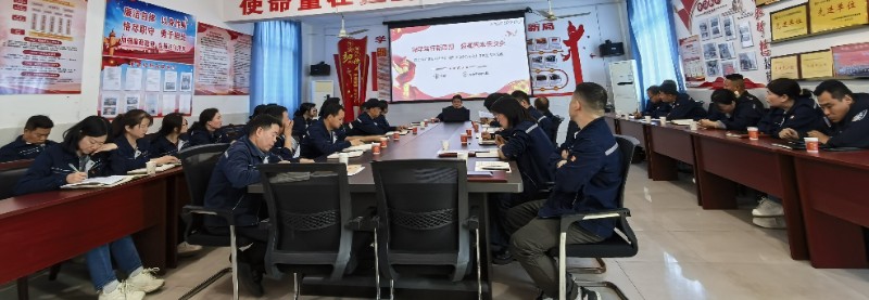支部联系领导赵律宣讲两会精神和习近平新时代中国特色社会主义思想